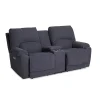 Asher Zero Gravity Loveseat with Console