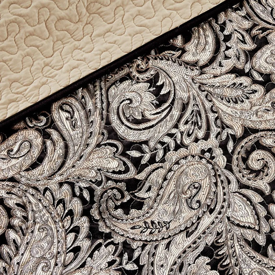 Aubrey Quilted Reversible Coverlet Set