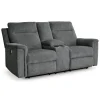 Barnsana Power Reclining Loveseat with Console