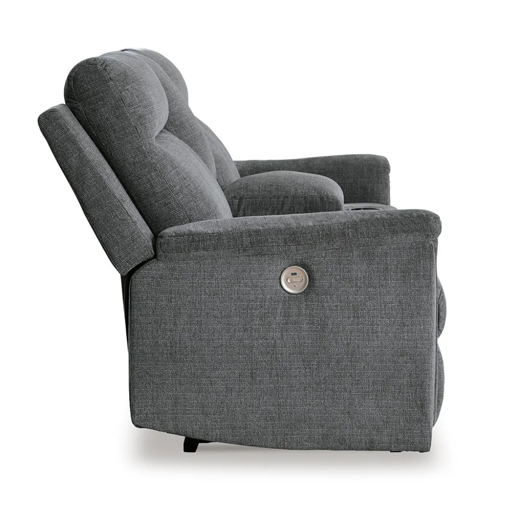 Barnsana Power Reclining Loveseat with Console