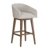 Barrel Bar Stool - Beige