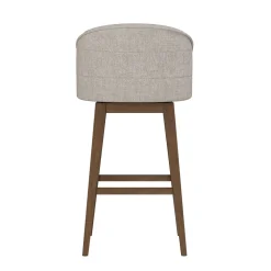 Barrel Bar Stool - Beige