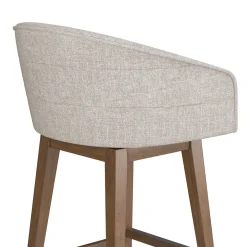 Barrel Bar Stool - Beige
