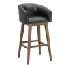 Barrel Bar Stool - Black