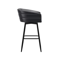 Barrel Bar Stool - Black