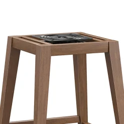 Barrel Bar Stool - Black