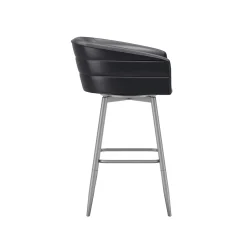 Barrel Bar Stool - Black