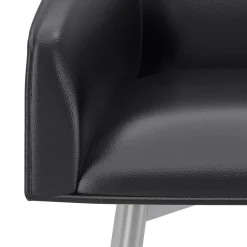 Barrel Bar Stool - Black