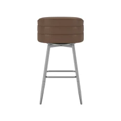 Barrel Bar Stool - Brown