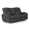 Batavia Pier Reclining Loveseat with Console
