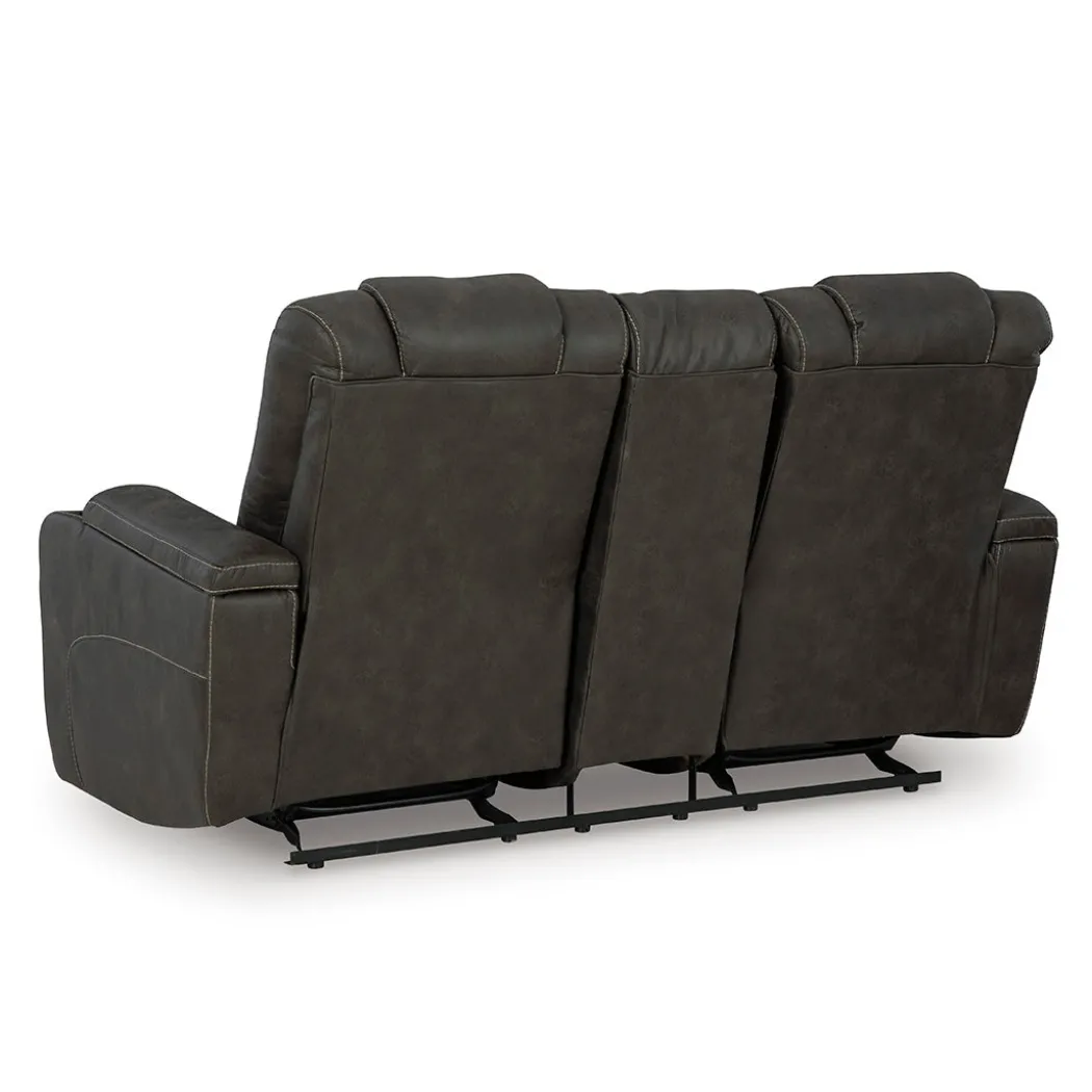 Batavia Pier Reclining Loveseat with Console