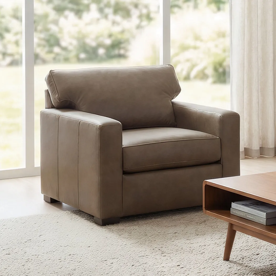 Baylor Leather Chair and a Half