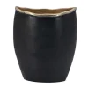 Black and Gold Vase I