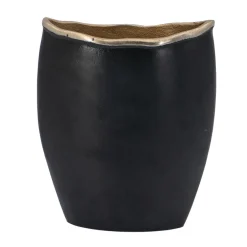Black and Gold Vase I