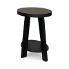 Boho Oval End Table