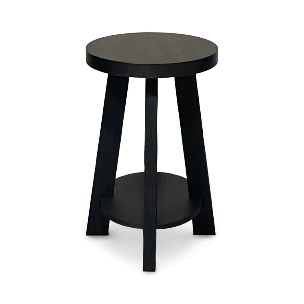 Boho Oval End Table
