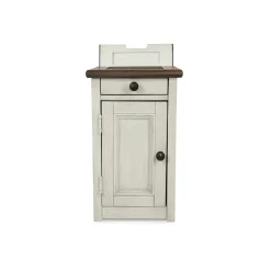 Bolanburg Chairside End Table with USB Ports and Outlets