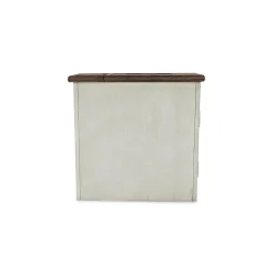 Bolanburg Chairside End Table with USB Ports and Outlets