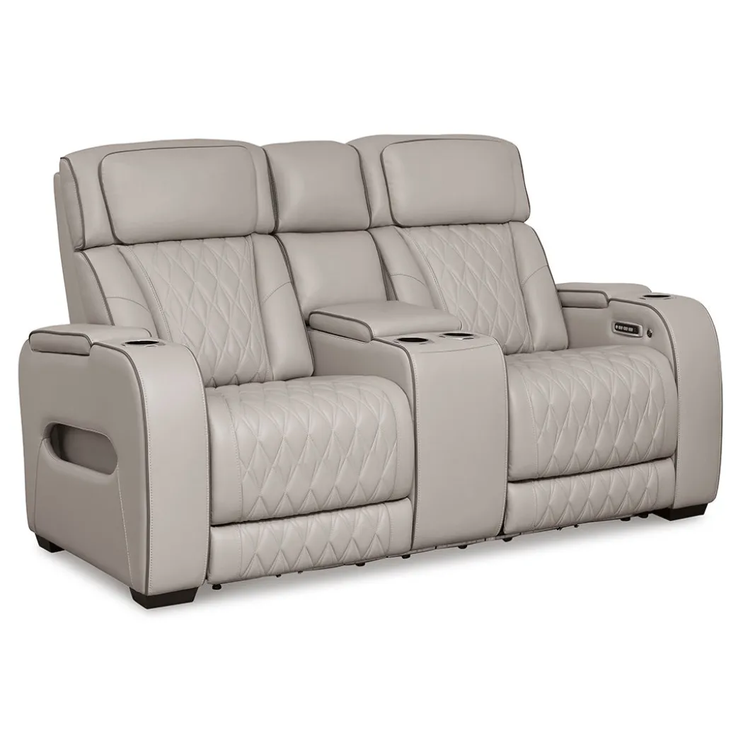Boyington Power Reclining Loveseat with Console