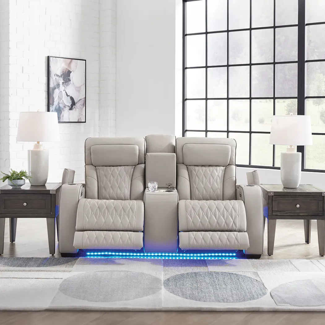 Boyington Power Reclining Loveseat with Console