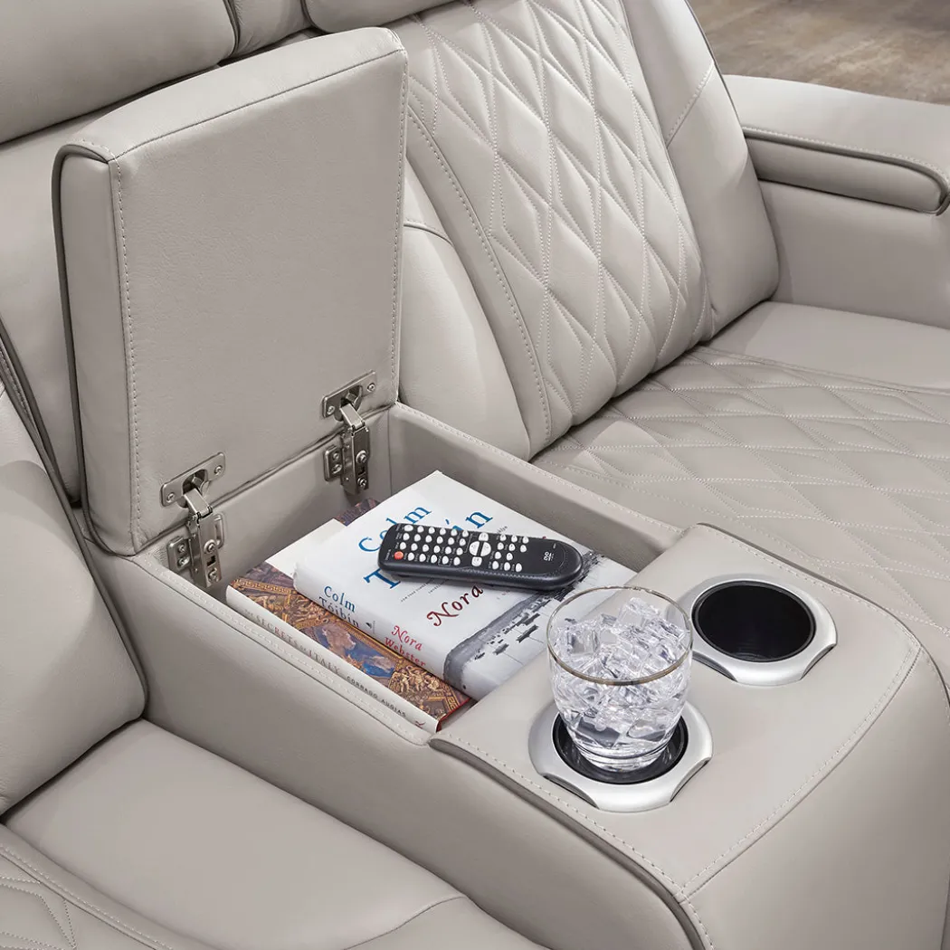 Boyington Power Reclining Loveseat with Console