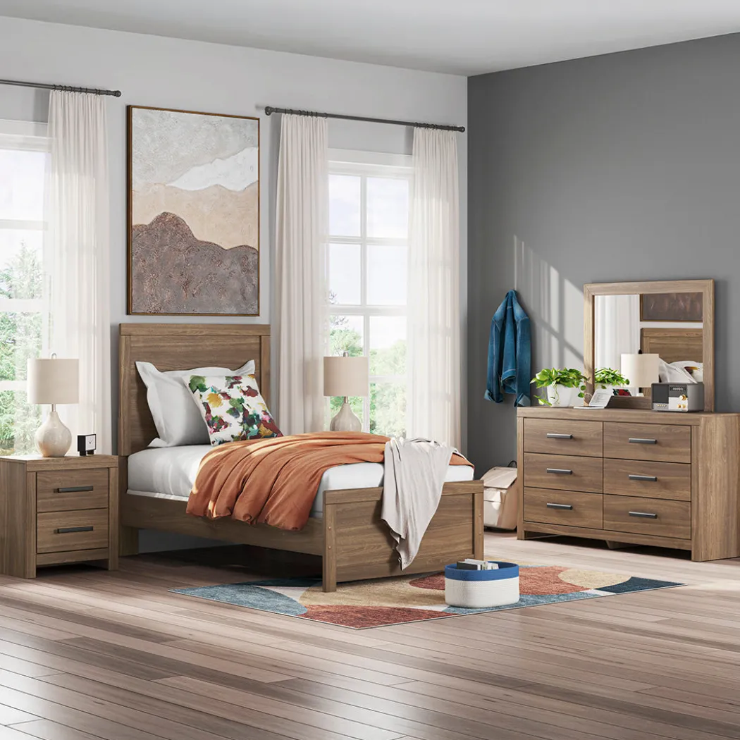 Broachmyn Bed - Brown