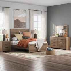 Broachmyn Bed - Brown