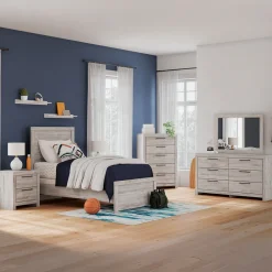 Broachmyn Bed - Gray