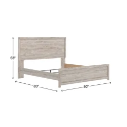 Broachmyn Bed - Gray
