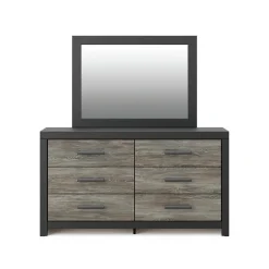 Broachmyn Black Bedroom Group with Mattress & Foundation - Queen