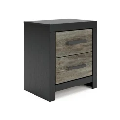 Broachmyn Black Bedroom Group with Mattress & Foundation - Queen