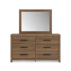 Broachmyn Mirror - Brown