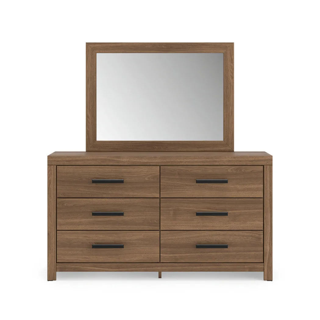 Broachmyn Mirror - Brown