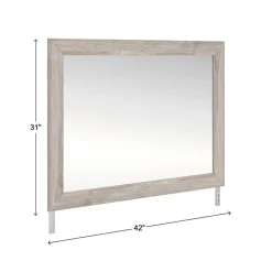 Broachmyn Mirror - Gray