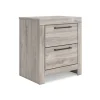 Broachmyn Nightstand - Gray