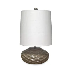 Brown Ceramic Table Lamp