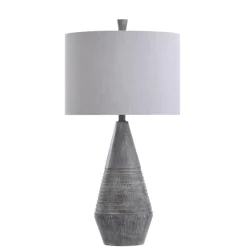 Bulwell Grey Table Lamp