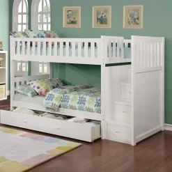 Bunkaroo Bunk Bed - Twin over Twin