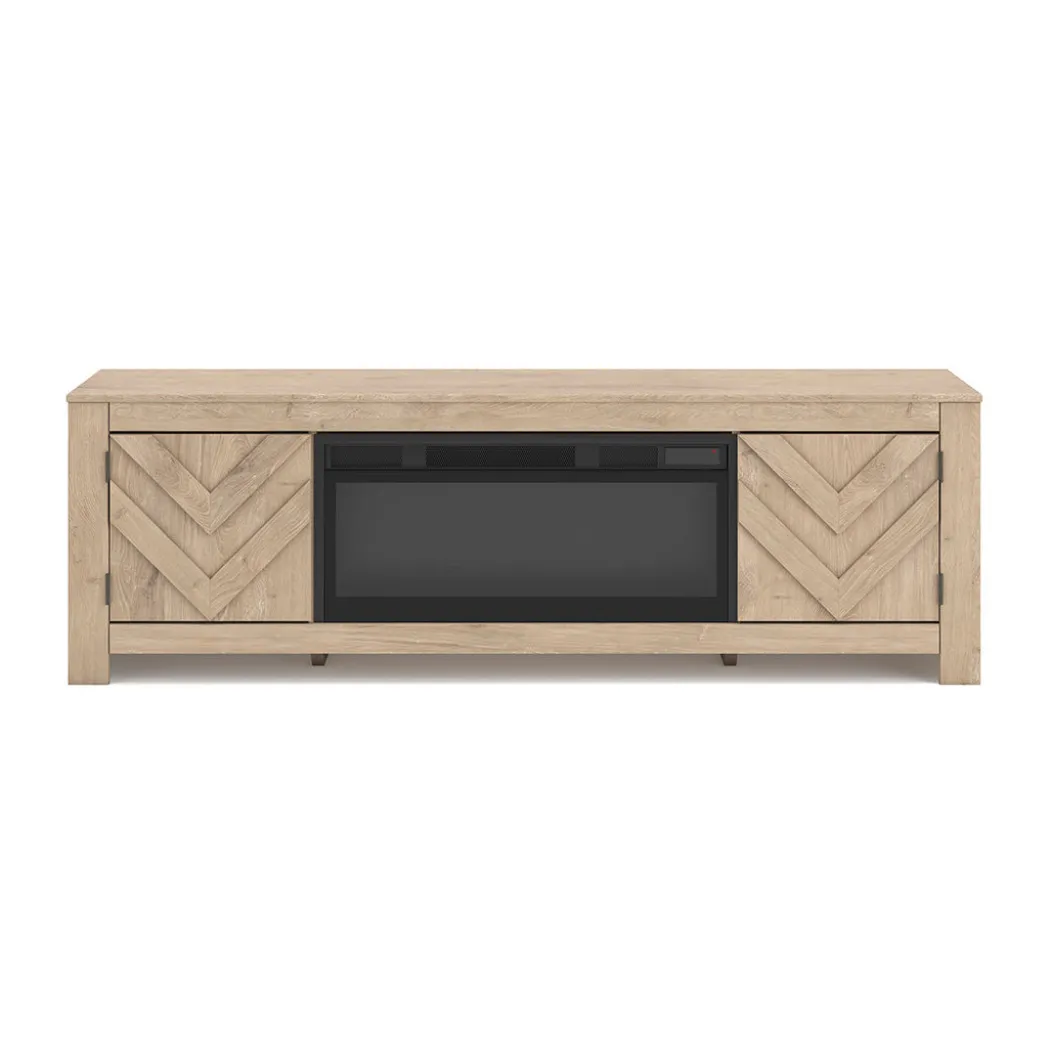 Cayboni Beige TV Stand - 71 Inches
