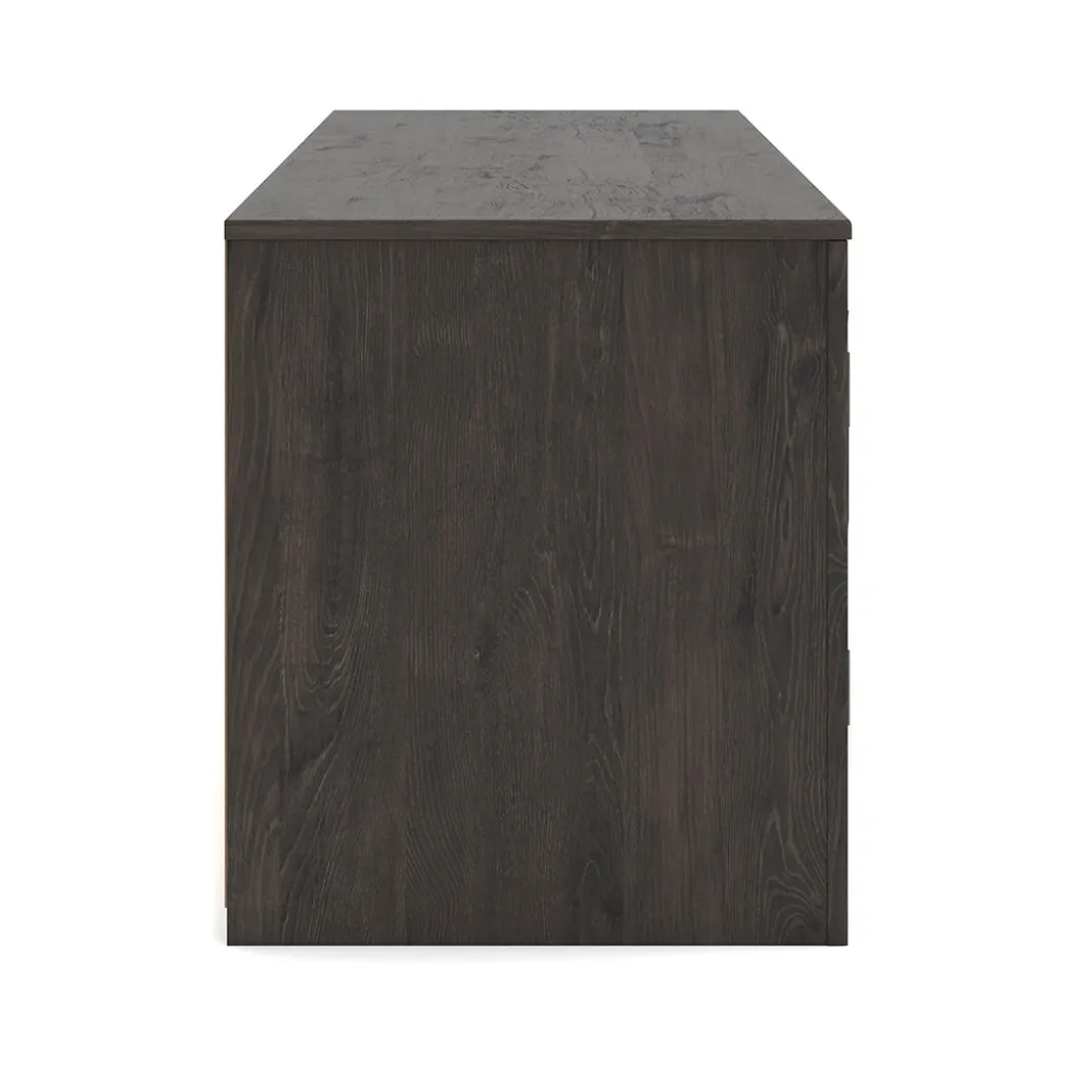 Cayboni Black TV Stand - 71 Inches