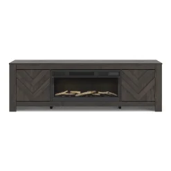 Cayboni Black TV Stand - 71 Inches