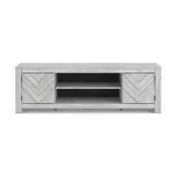Cayboni White TV Stand - 71 Inches