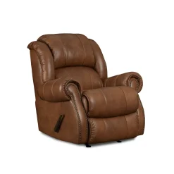 Charles Leather Rocker Recliner