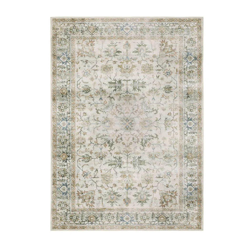 Charleston Ivory Washable Rug