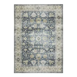 Charleston Olive Washable Rug