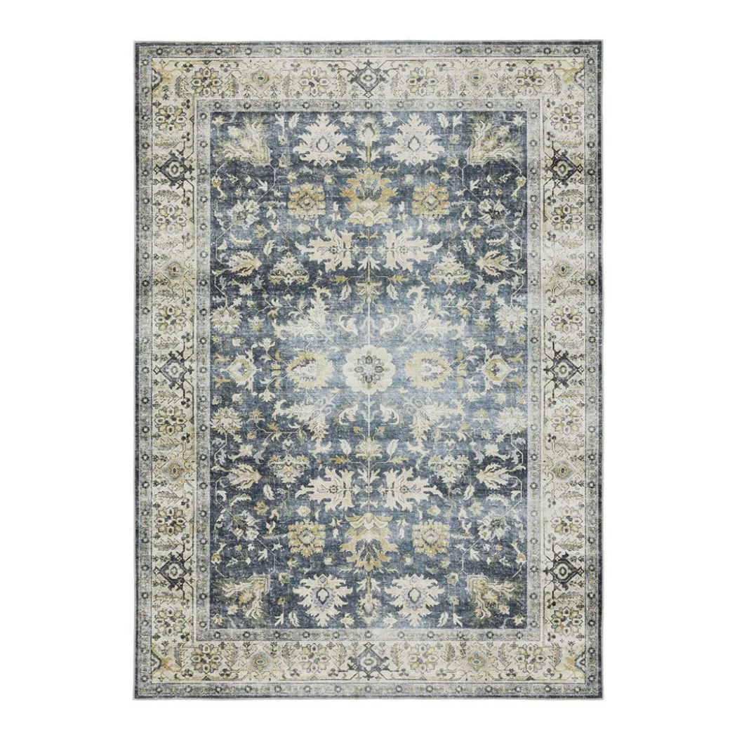 Charleston Olive Washable Rug