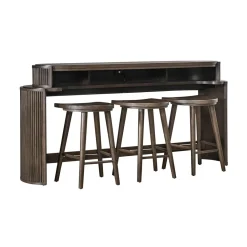 City View Console Table with Stools