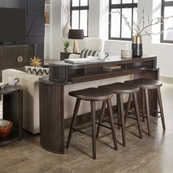 City View Console Table with Stools