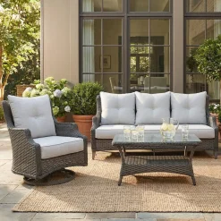 Clara Outdoor Swivel Chair