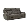 Clark Zero-G Home Theater Leather Sofa